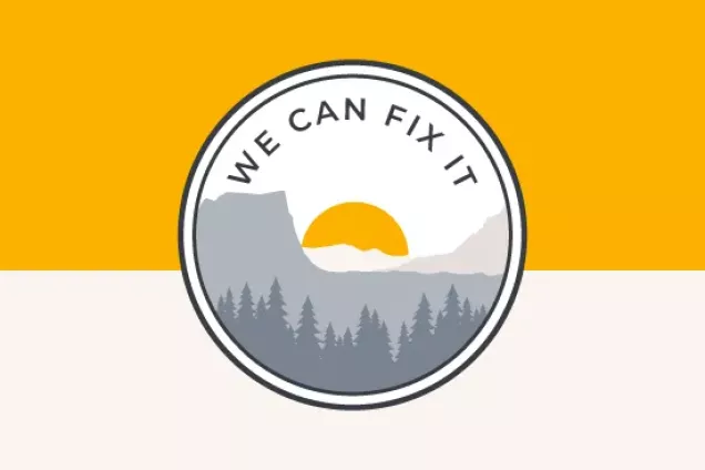 we can fix it logo
