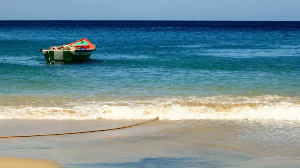Fisherboat in Martinique on the sea. Photo: Pixabay.