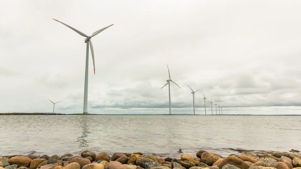offshore wind power. Photo.