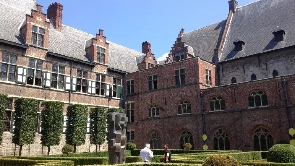 Monastery Het Pand in Belgium, one of the locations for the Summer Institute in Economic Geography.