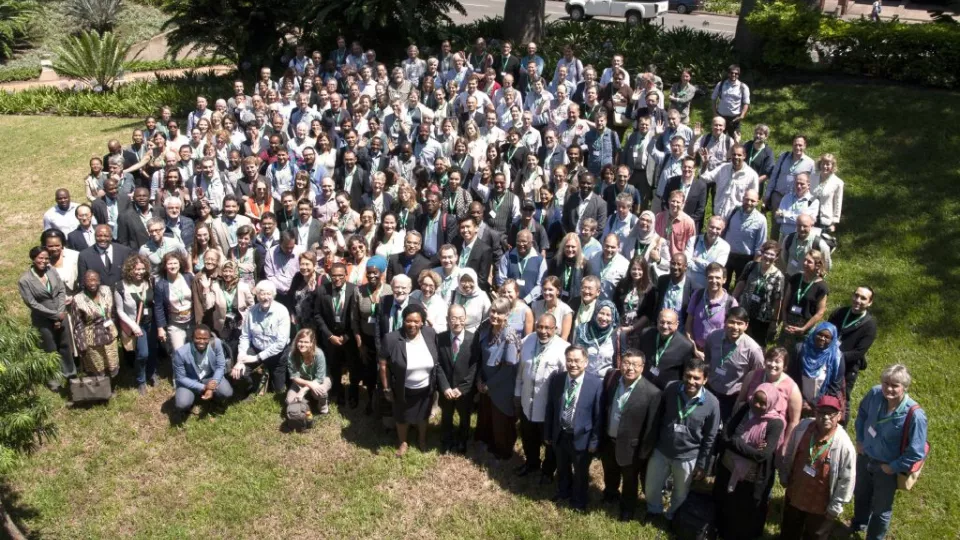 Participants of the IPCC Working Group II AR6 First Lead Author Meeting in Durban, South Africa, January 2019. Photo: Maik
