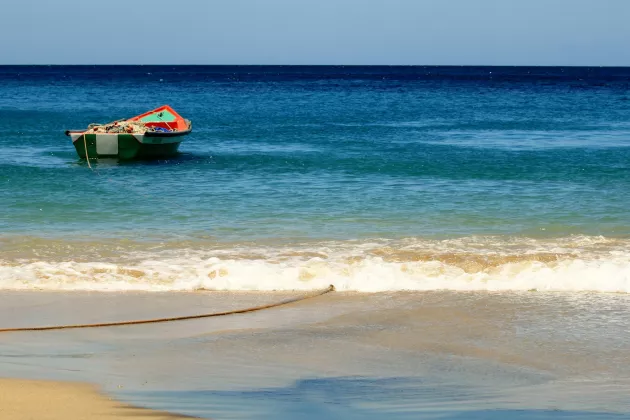 Fisherboat in Martinique on the sea. Photo: Pixabay.