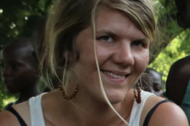 A woman, Emma Johansson. Photo.