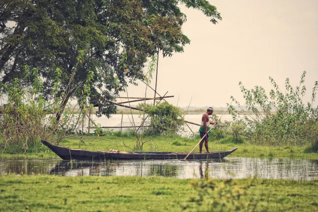 A man in Amazonas. Photo: Unsplash.