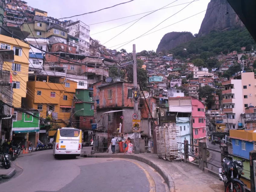 Houses in the Rocinha favela, Rio de Janeiro, Brazil. Photo: Sanna Stålhammar.