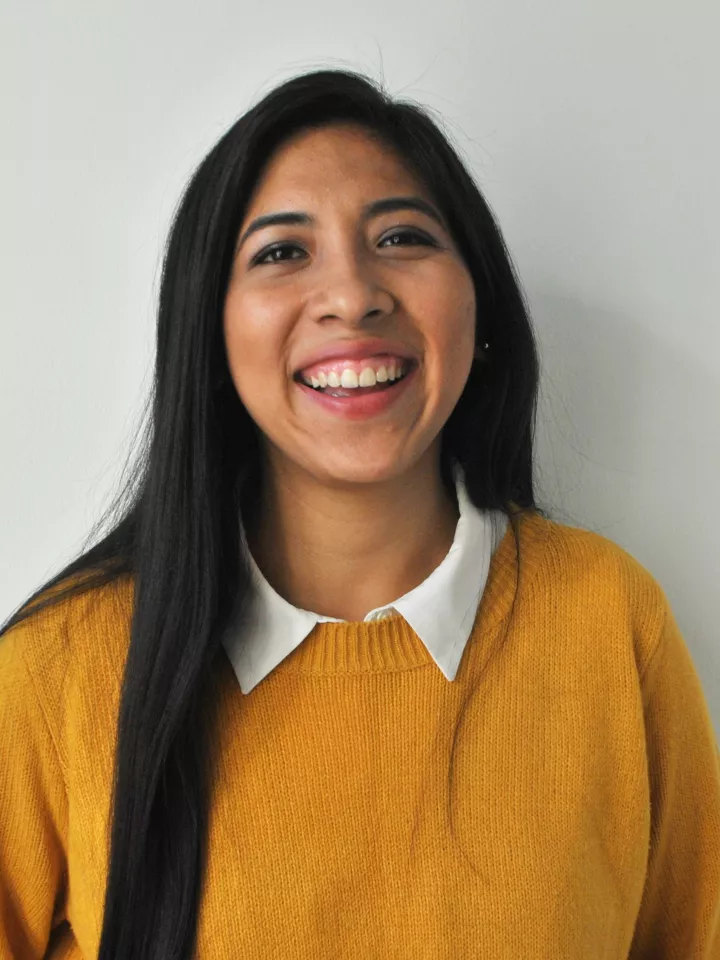 Headshot of Fabiola Espinoza Córdova. Photo.