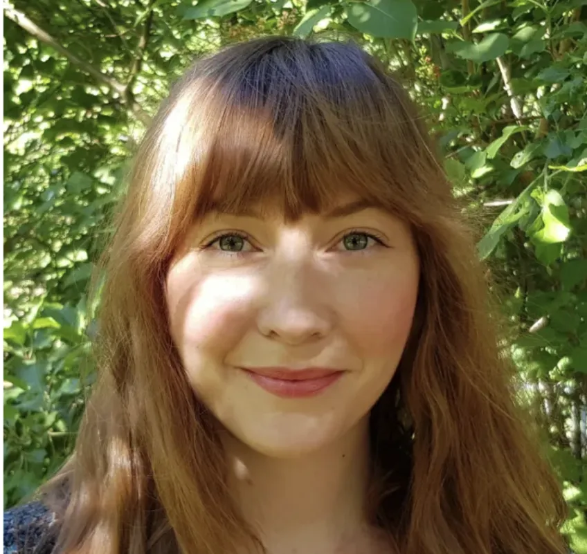 A woman, Maja Essebo. Photo.